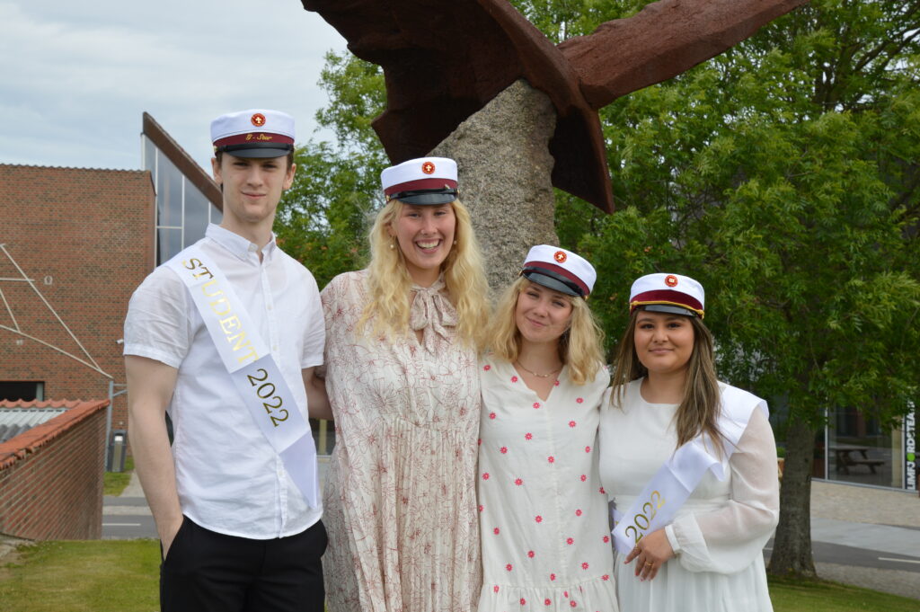 Studenter på Morsø Gymnasium