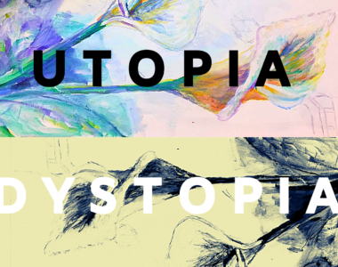 Banner fra musical 2020 - utopia dystopia