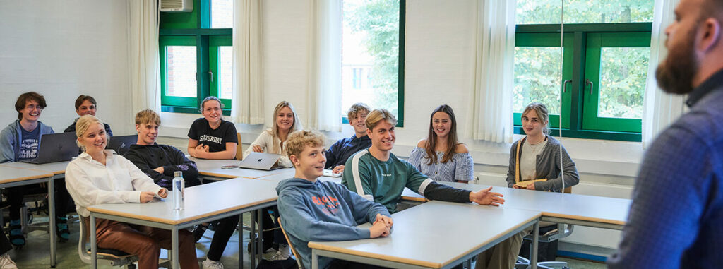 Undervisning på Morsø Gymnasium