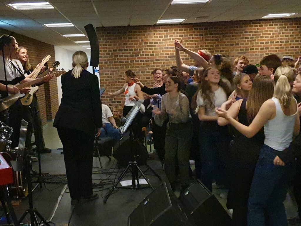 Eleverne giver koncert